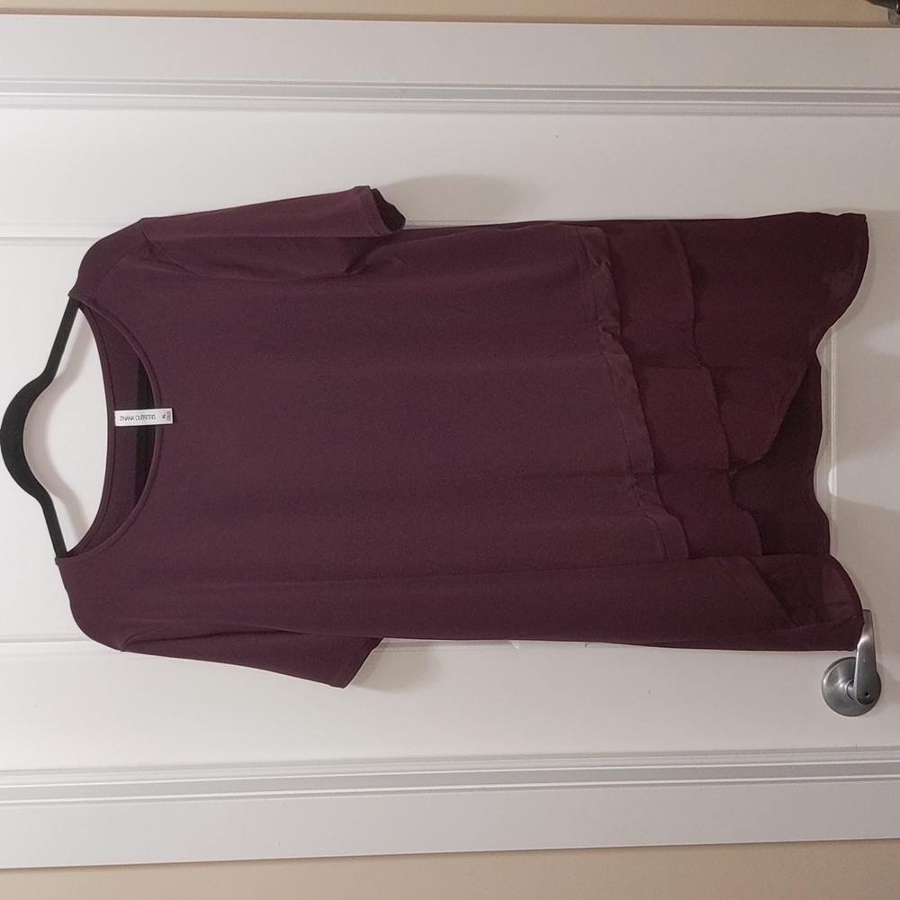 Zenana Outfitters XL Purple Blouse